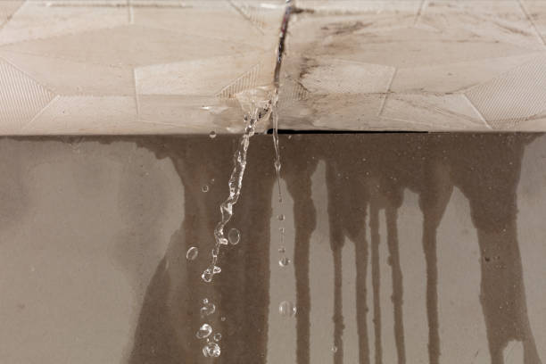 Professional Burst Pipe Cleanup technician working in Brisbane, CA